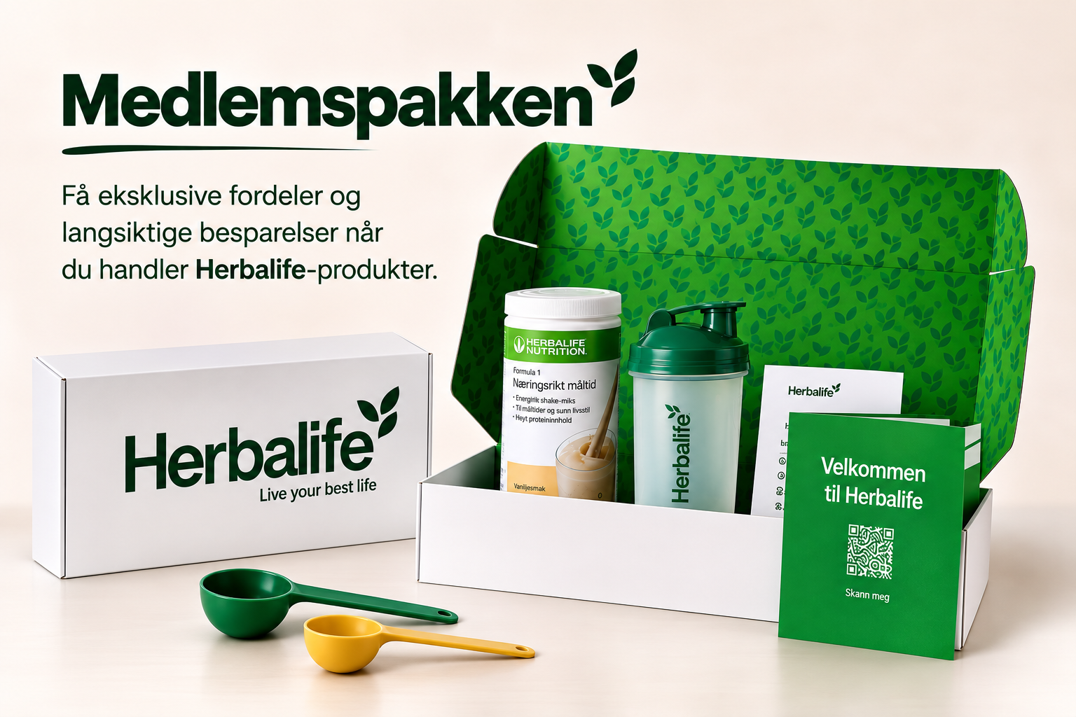 Medlemspakken – bli medlem i Herbalife